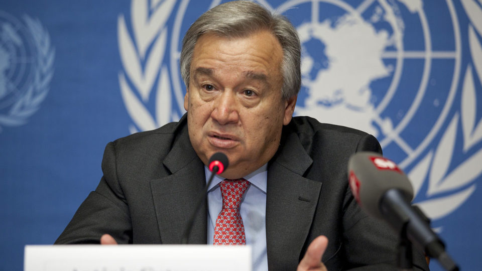 un-secretary-general-ignores-boycott-call,-travels-to-beijing-games-opening