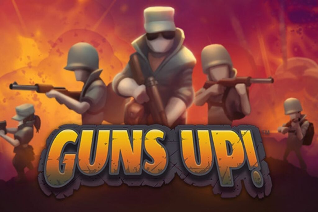 Guns up