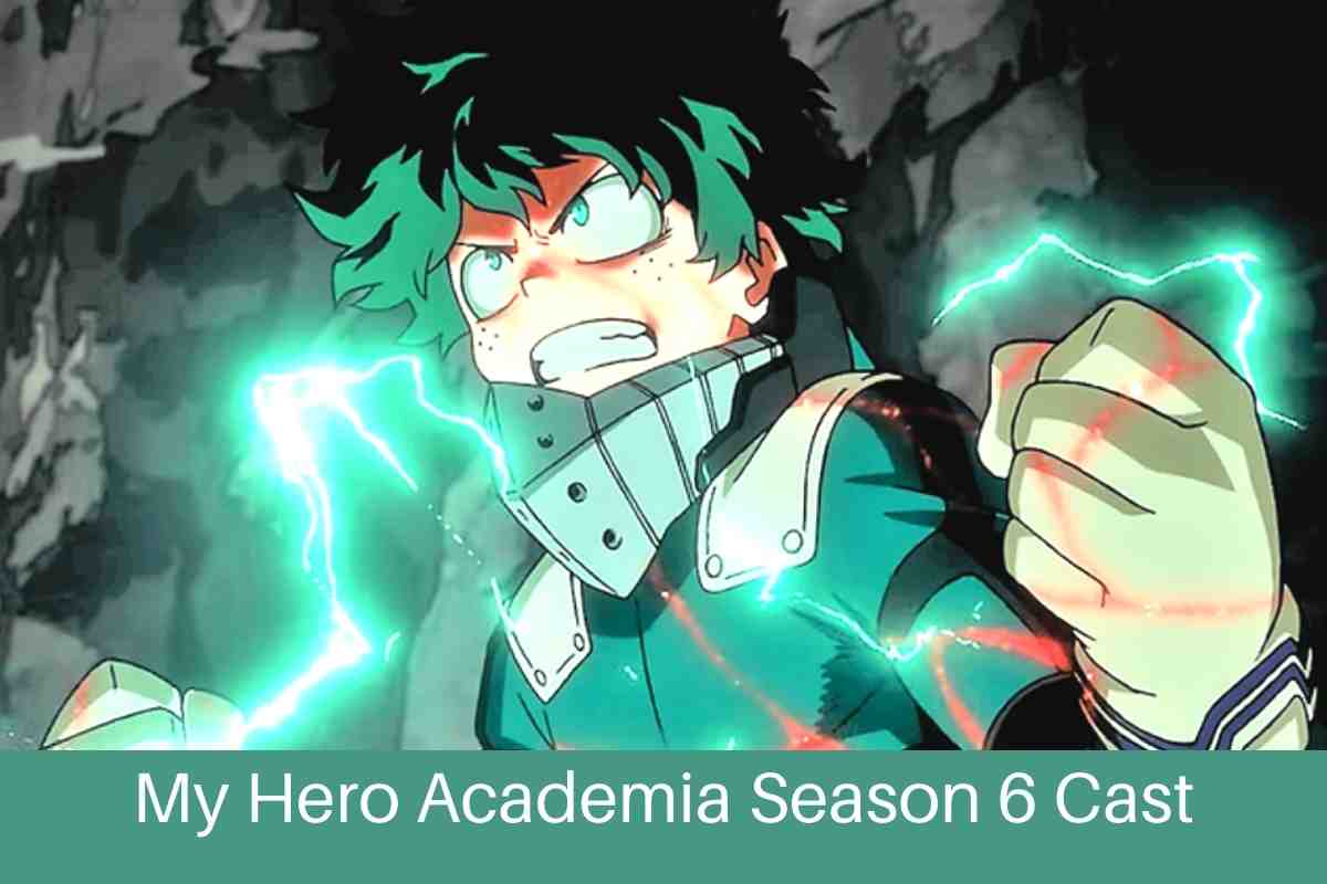 My Hero Academia Season 6 Cast