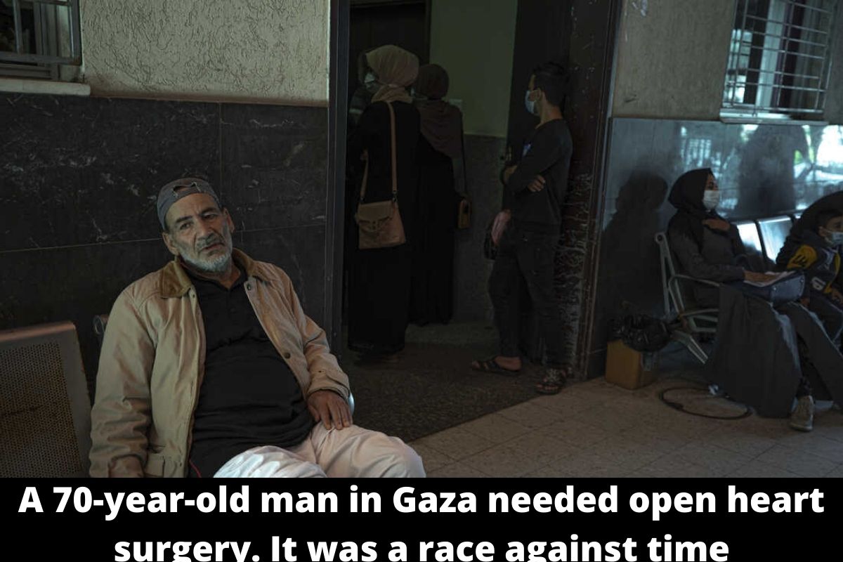 A 70-year-old man in Gaza