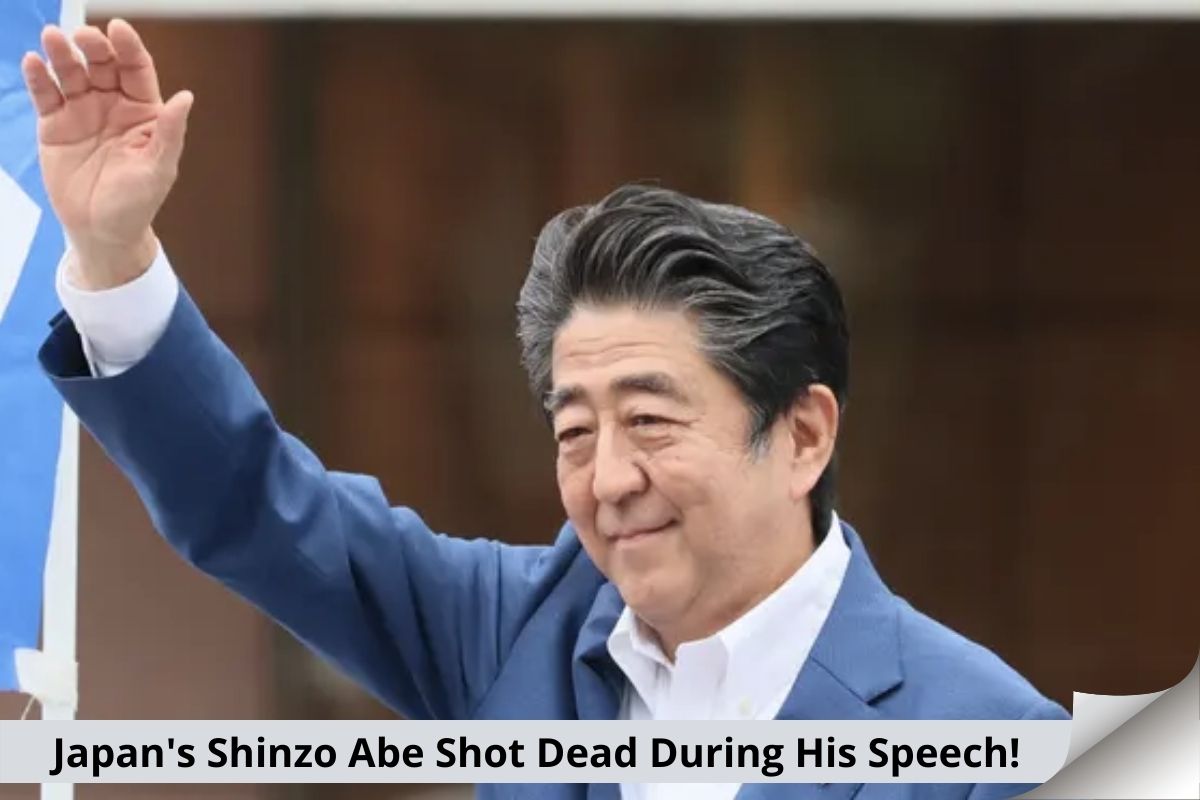 Japan's Shinzo Abe Shot Dead During His Speech!