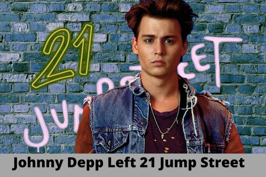 Johnny Depp in 21 jump street