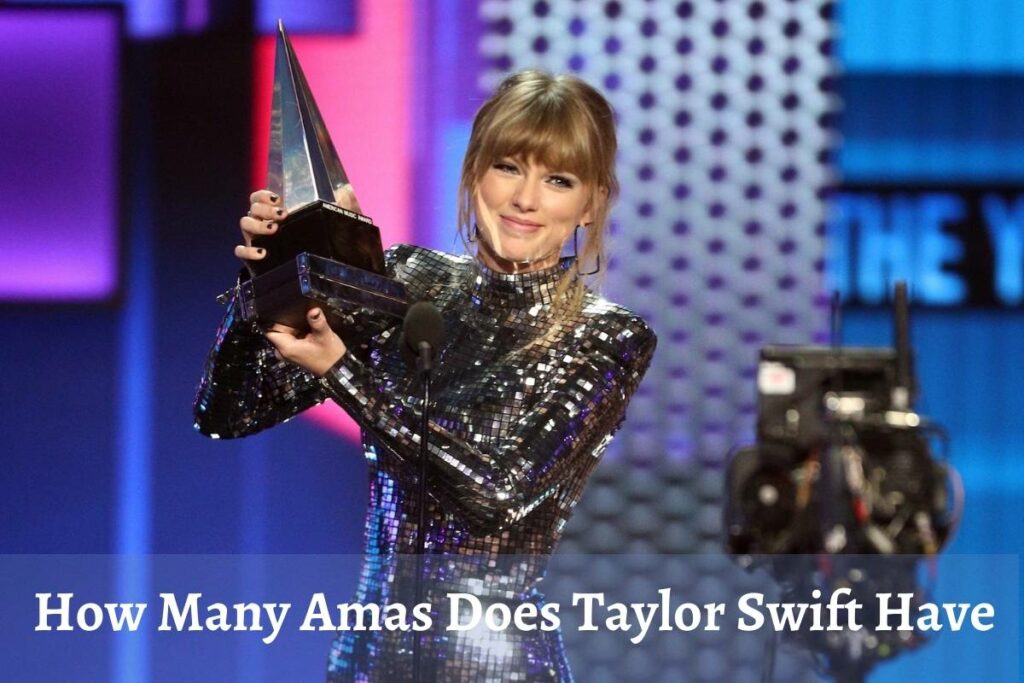 how many Amas does taylor swift have