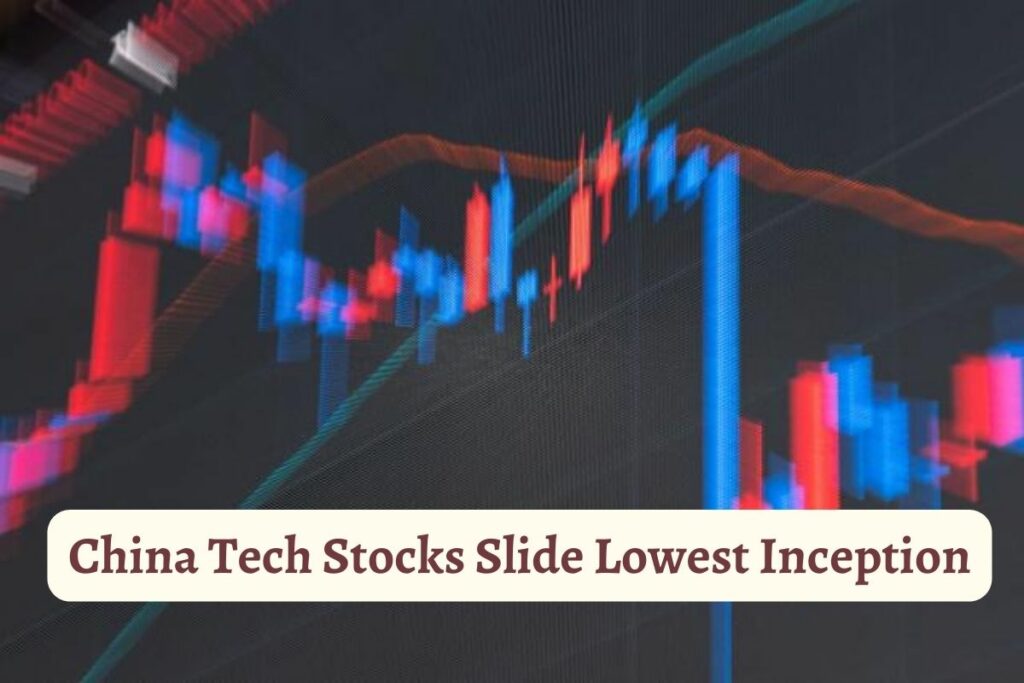 China Tech Stocks Slide Lowest Inception