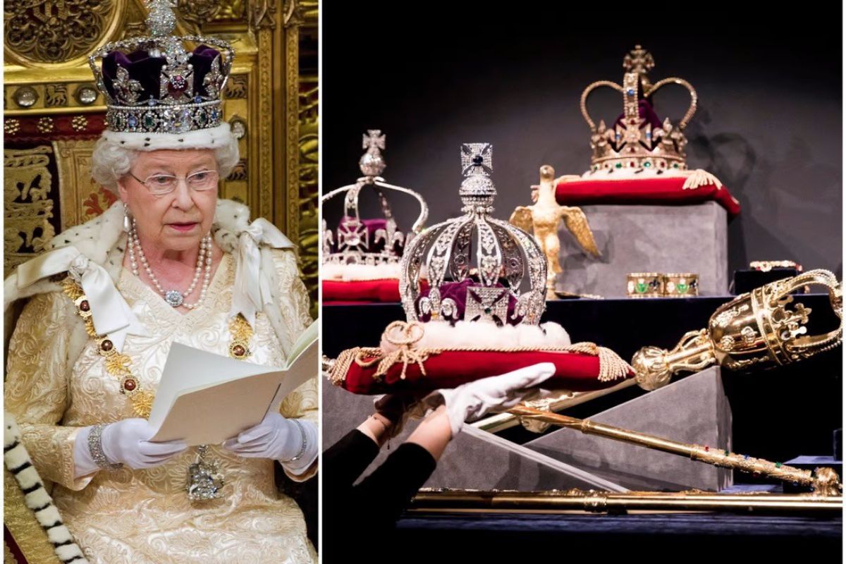 The Queen’s Clothes And Jewels 