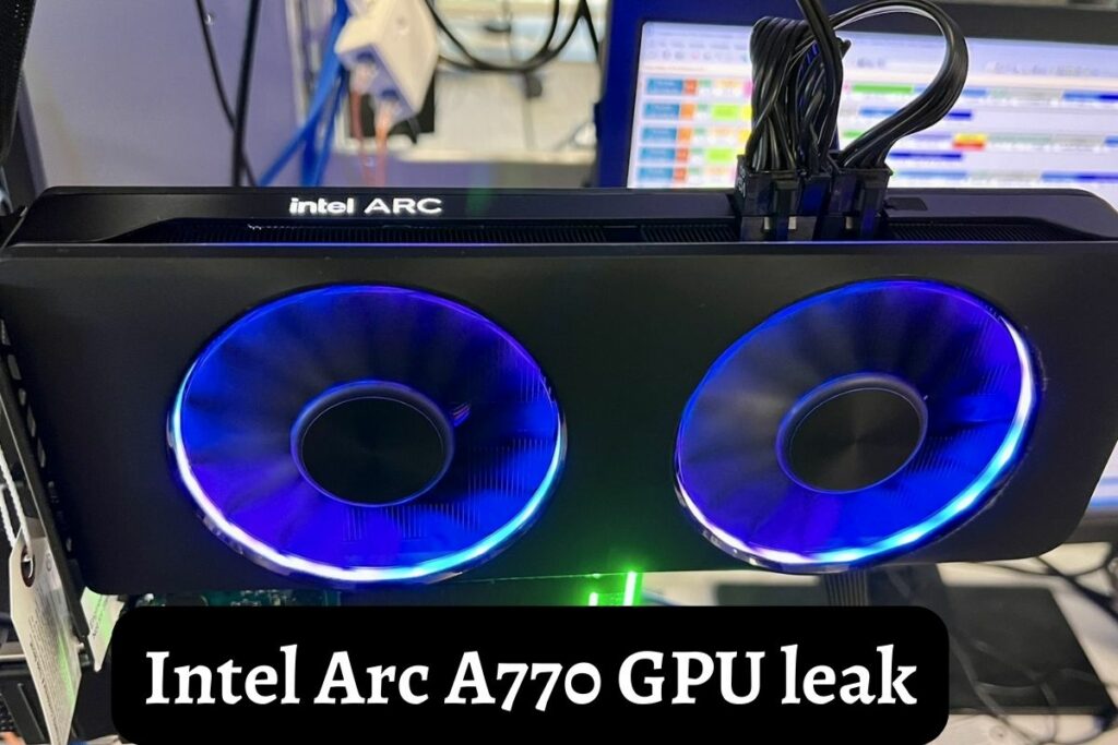 Intel Arc A770 GPU leak