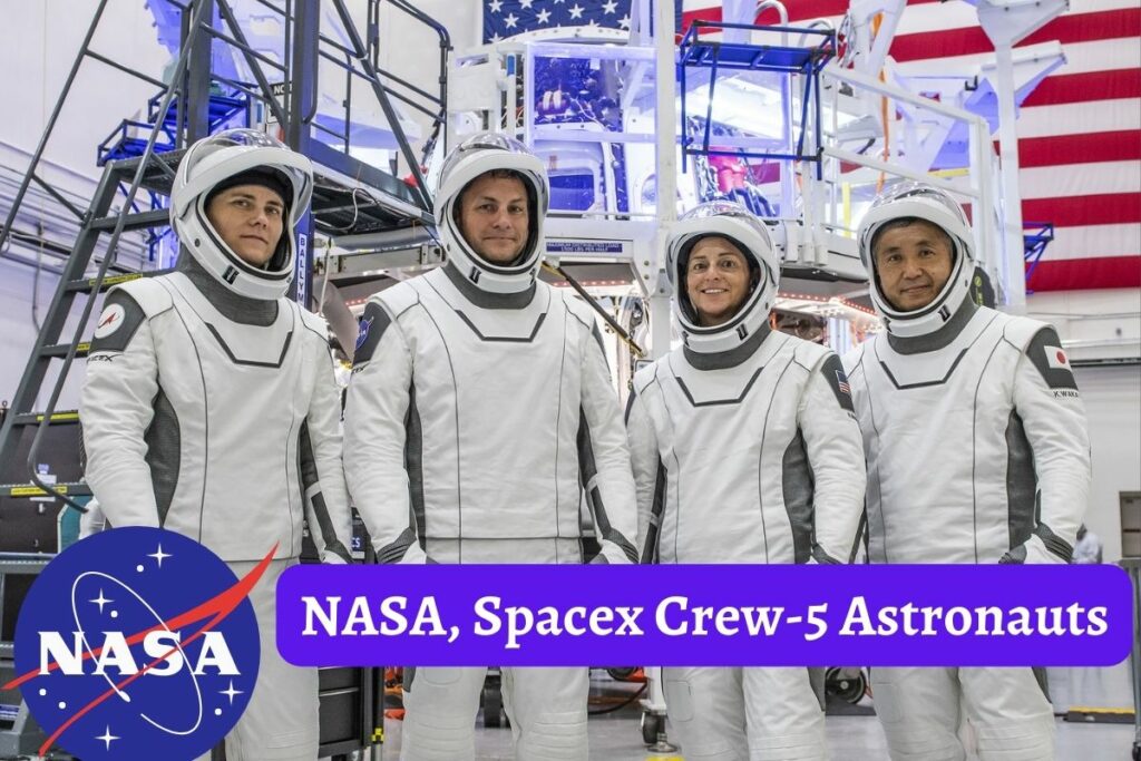 NASA, Spacex Crew-5 Astronauts