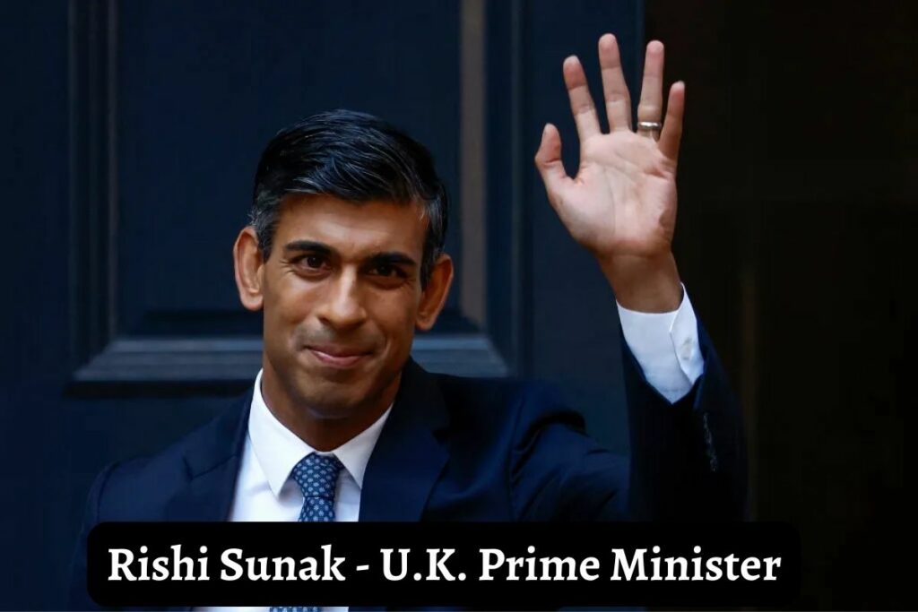 Rishi Sunak U.K. Prime Minister