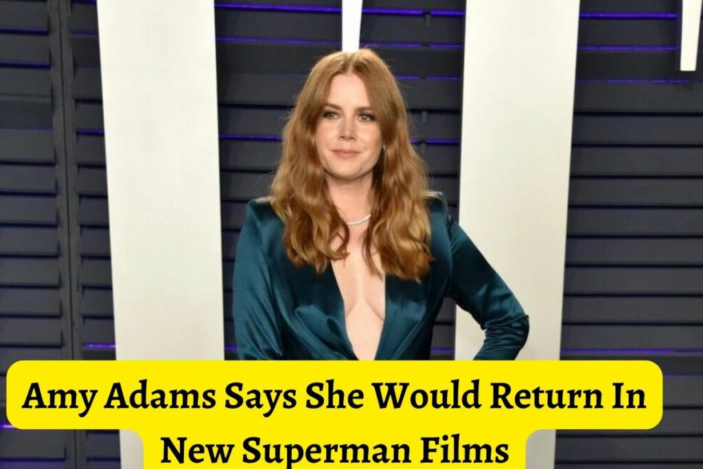 Amy Adams Says She Would Return As Lois Lane In New Superman Films