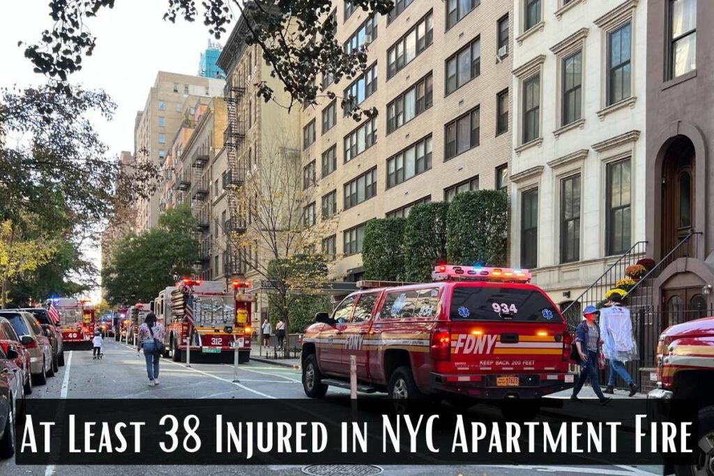 At Least 38 Injured in NYC Apartment Fire