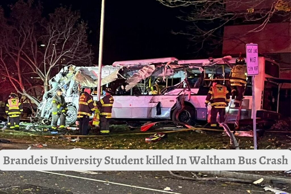 Brandeis University Student killed In Waltham Bus Crash