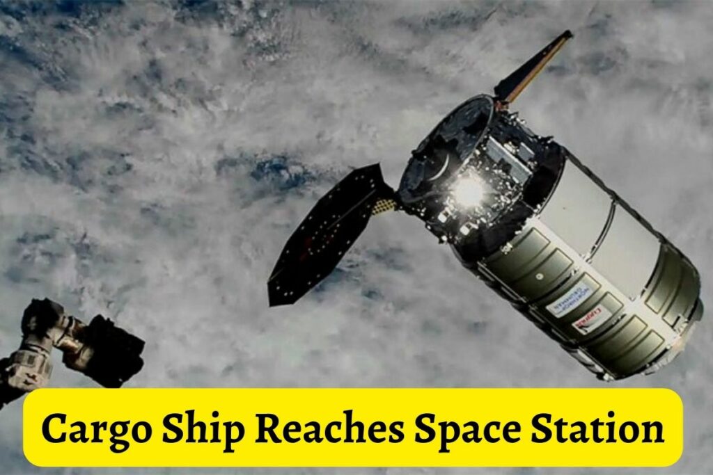 Cargo Ship Reaches Space Station