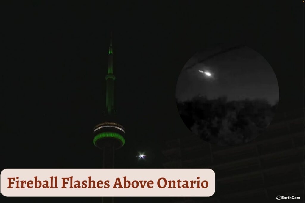 Fireball Flashes Above Ontario