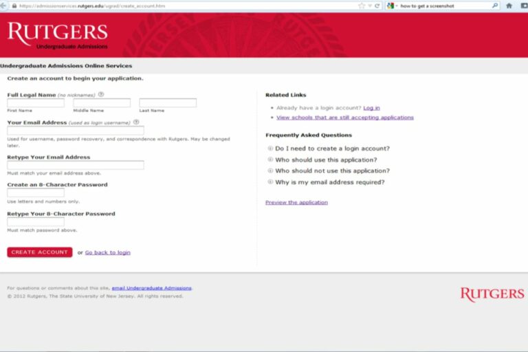 How To Apply For Rutgers Application Guide)?
