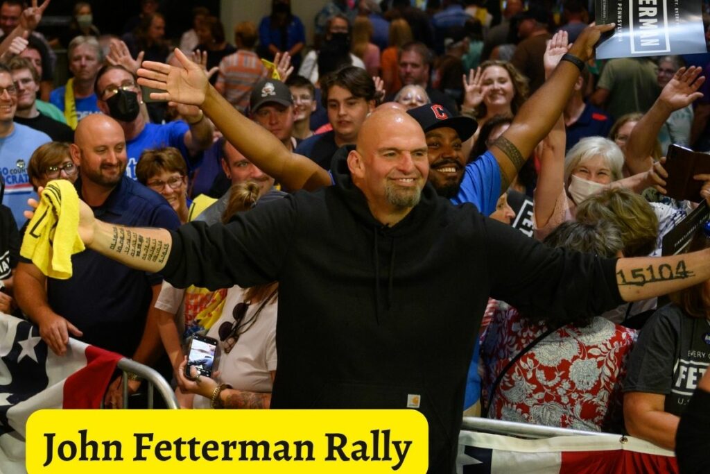 John Fetterman Rally