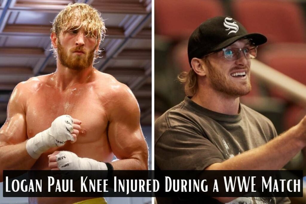 Logan Paul Knee Injured During a WWE Match