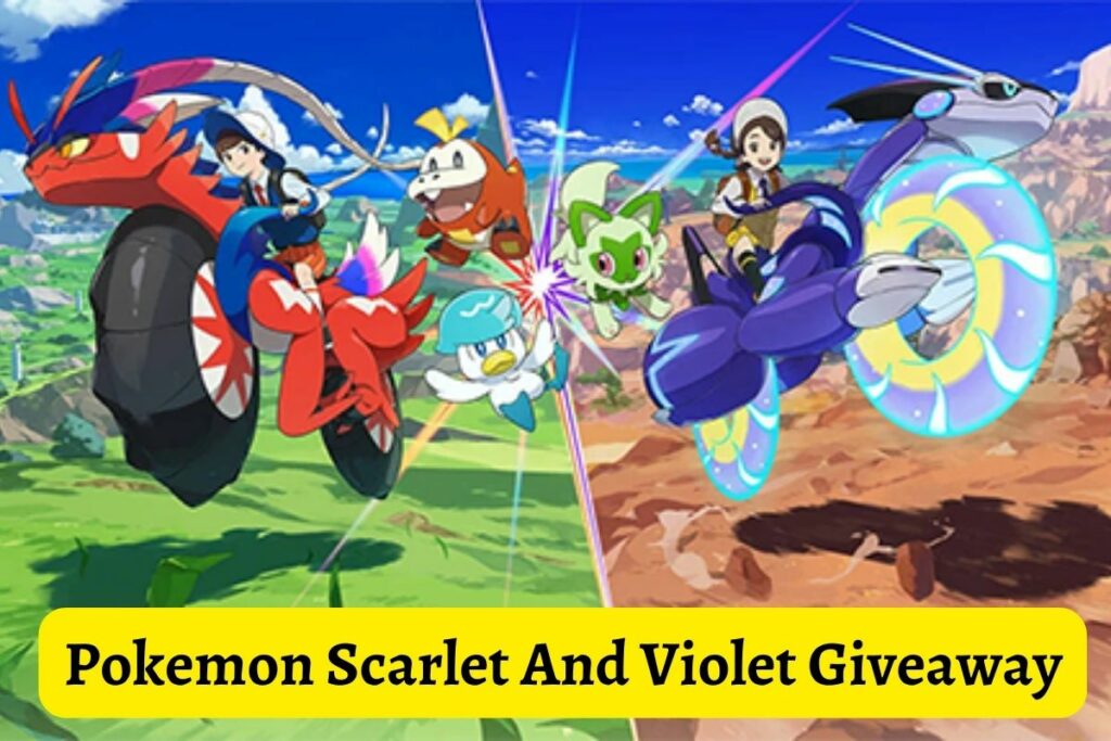 Pokemon Scarlet And Violet Giveaway