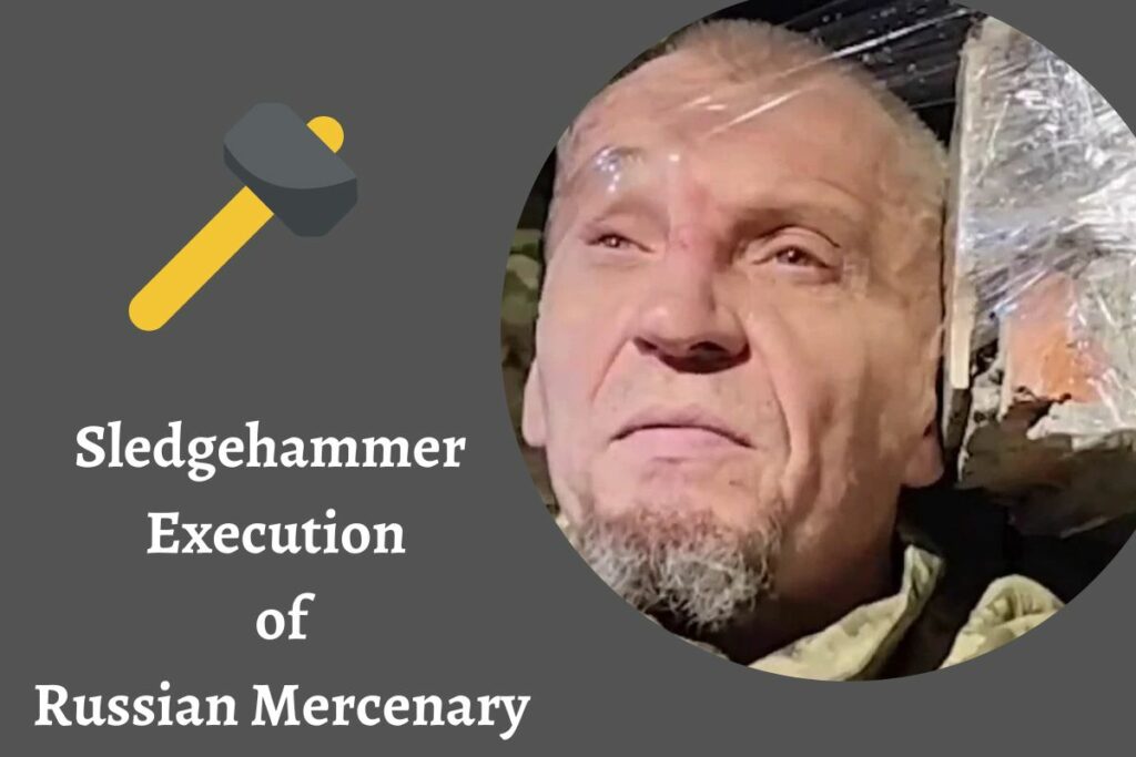 Sledgehammer Execution of Russian Mercenary