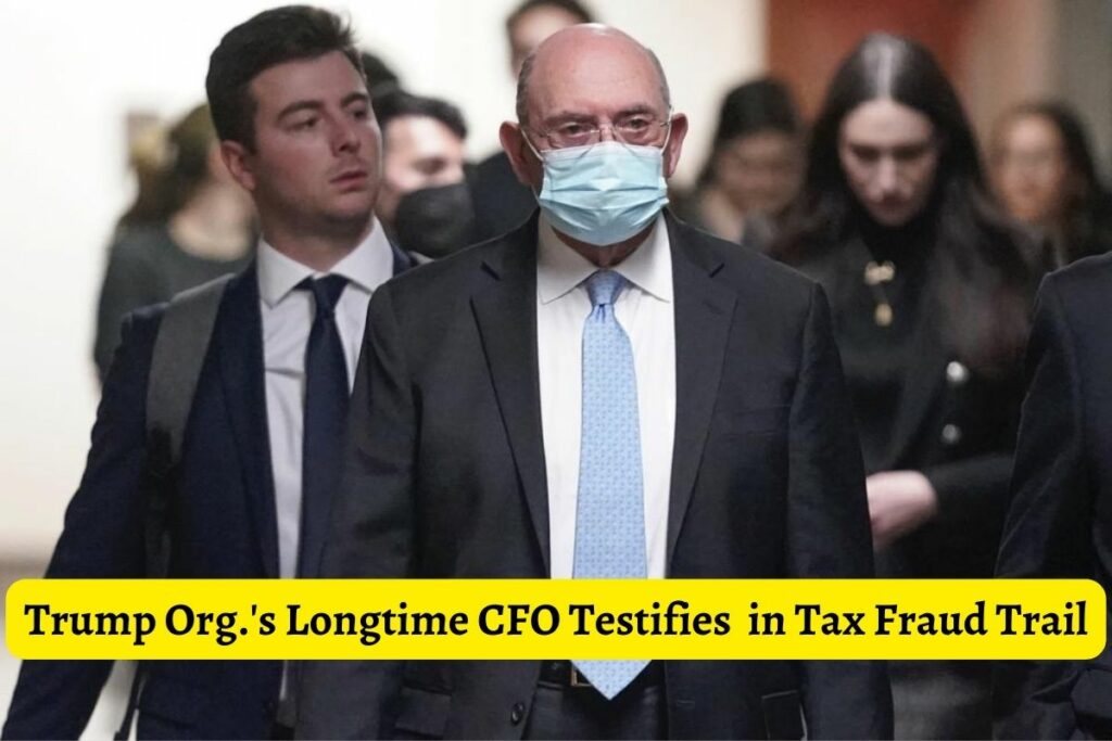 Trump Org.'s Longtime CFO Testifies At Company's Fraud Trial