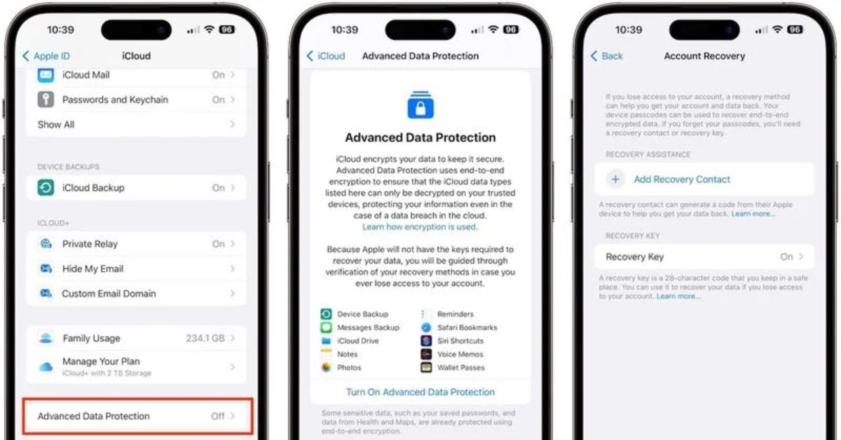 How To Enable End-To-End Encryption For iCloud Backups
