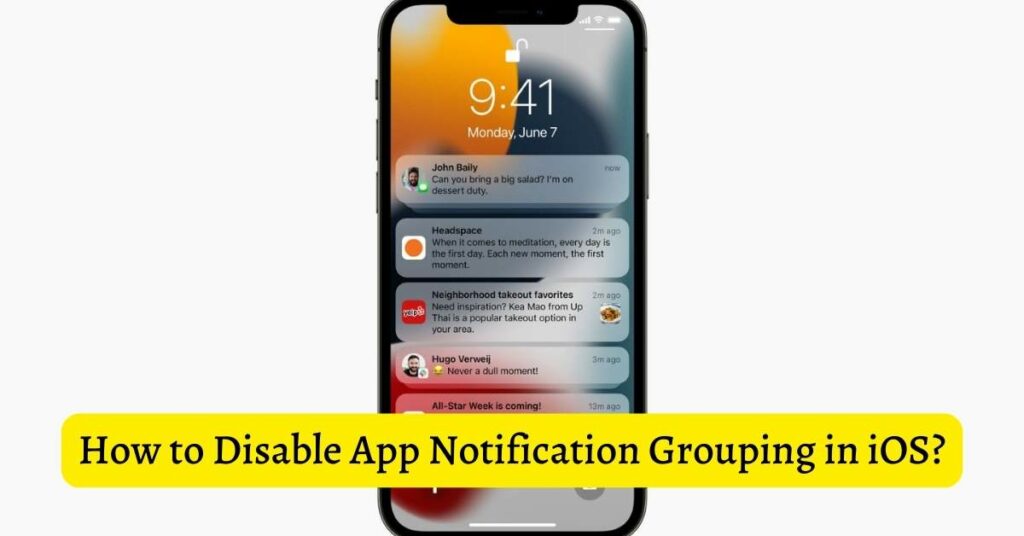 How to Disable App Notification Grouping in iOS