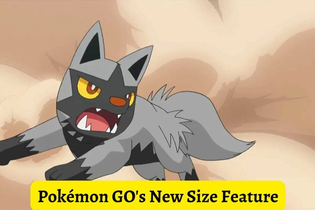 Pokémon GO's New Size Feature