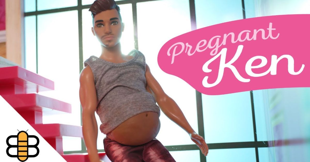 Pregnant Ken Doll 
