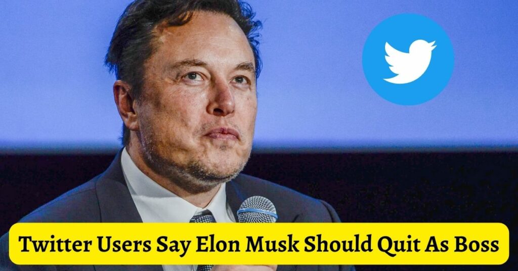 Twitter Users Say Elon Musk Should Quit As Boss