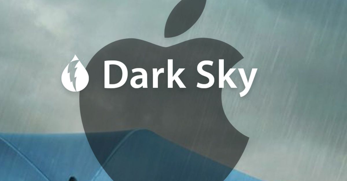 Apple Shuts Down Weather App Dark Sky 