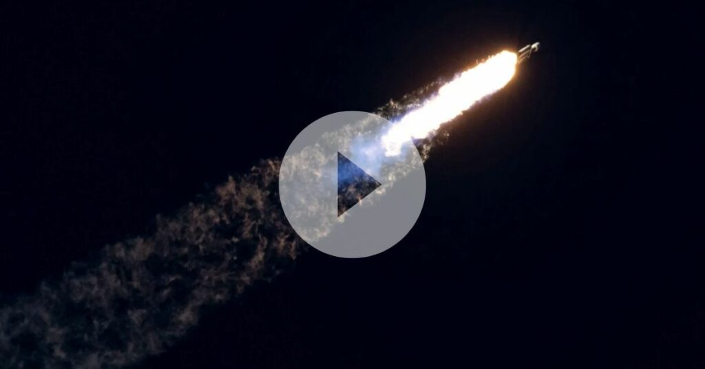 How SpaceX Recovers Falcon Heavy Rocket, Launch Footage Shows