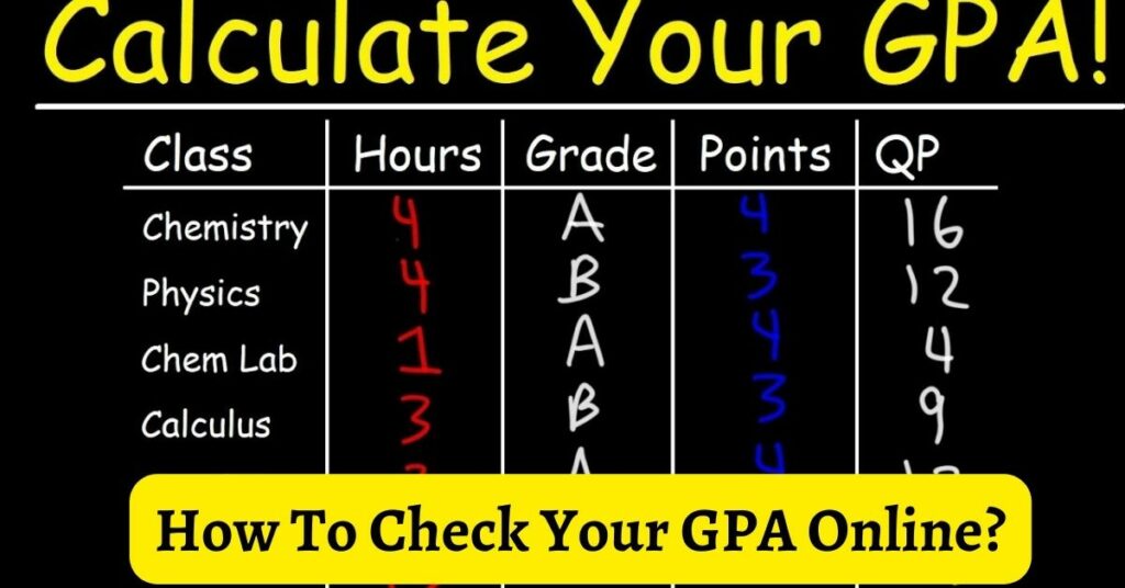How To Check Your GPA Online?