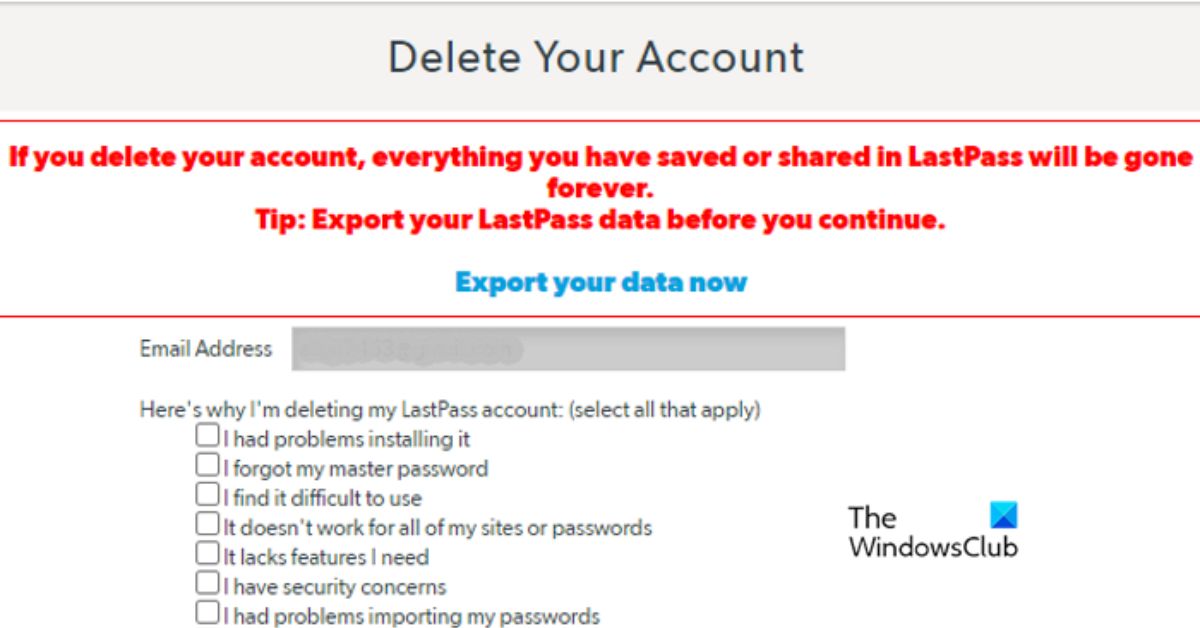 How To Delete LastPass Account Quickly 