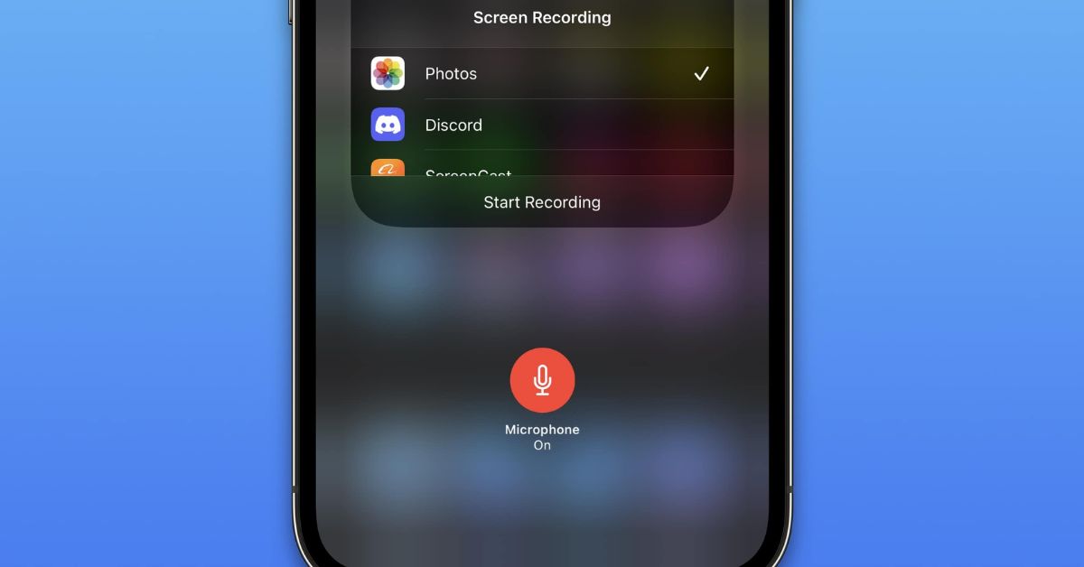 How To Include A Voiceover When Screen Recording on iPhone And iPad 
