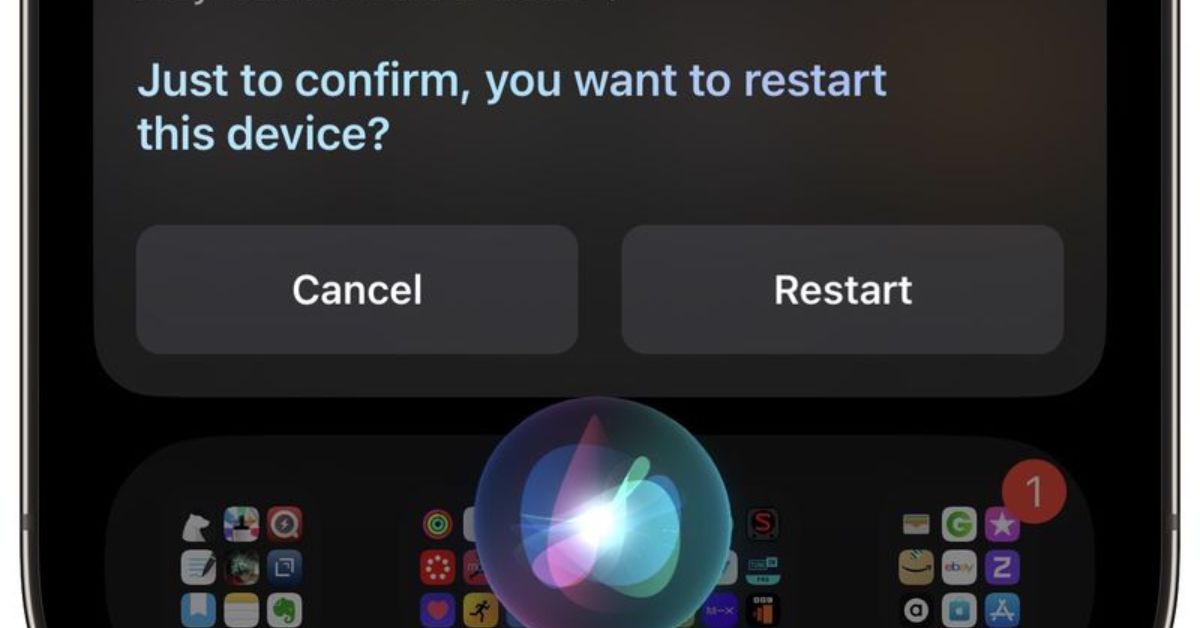 How To Restart iPhone With Siri