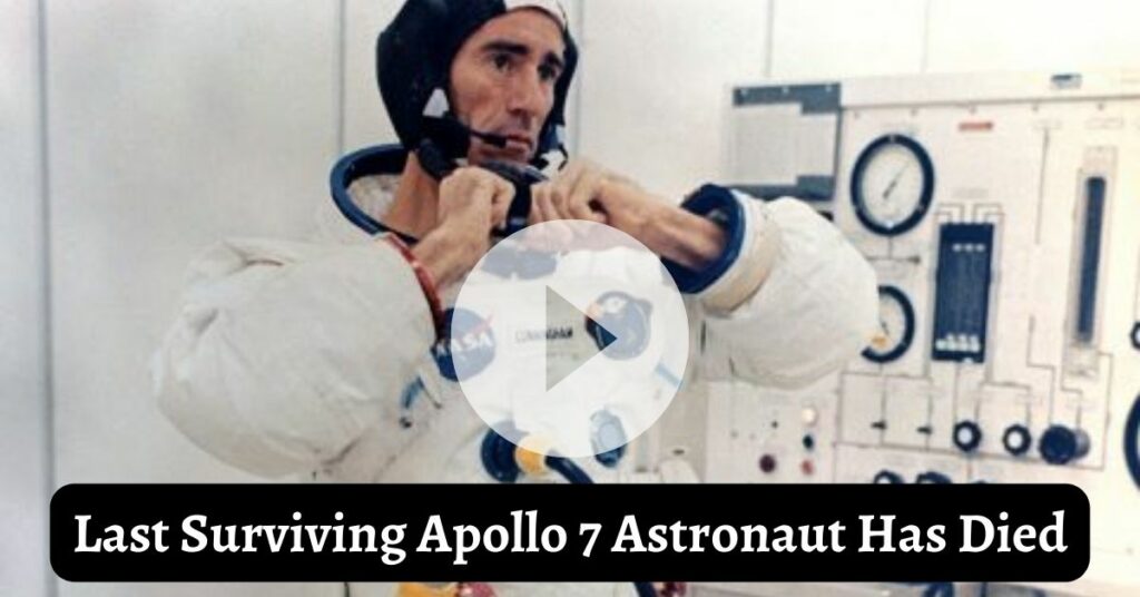 Last Surviving Apollo 7 Astronaut Has Died