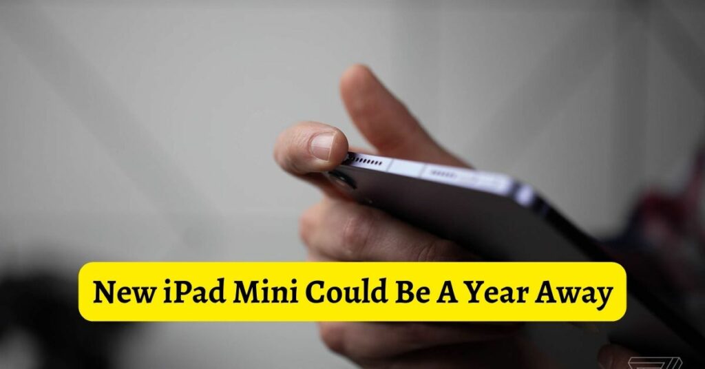 New iPad Mini Could Be A Year Away