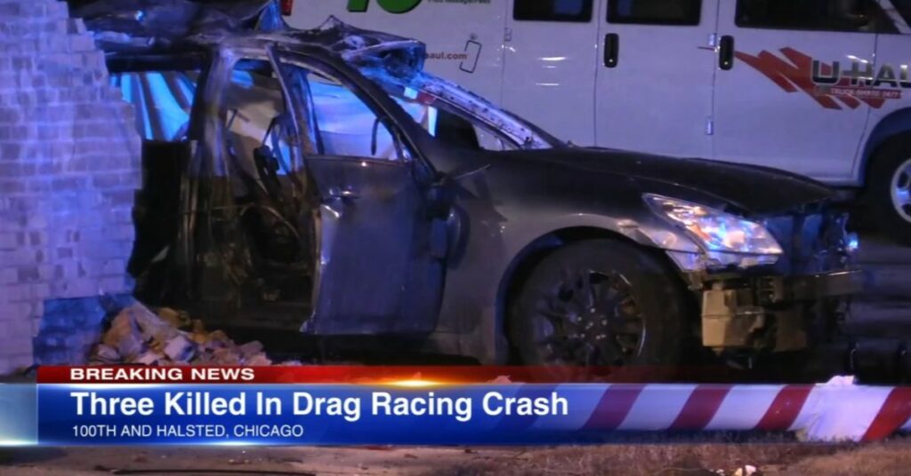 3 Killed in Drag Racing Crash in Washington Heights Chicago Police