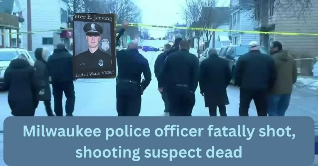 Milwaukee police officer fatally shot, shooting suspect dead