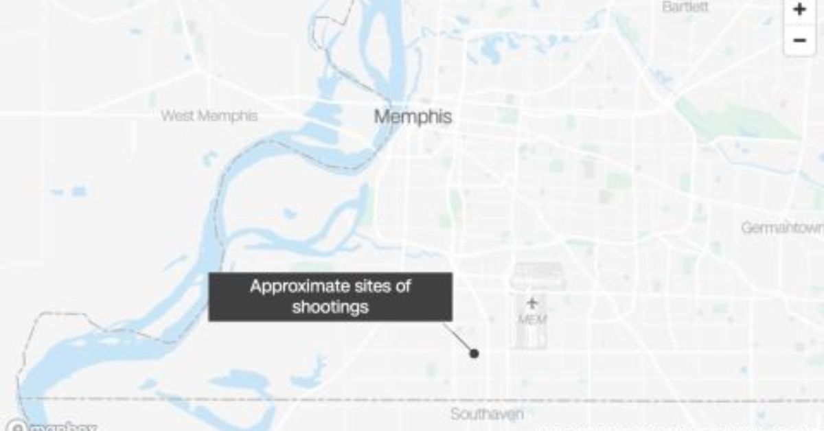 Police Say Memphis Shootings Killed 1 and Injured 10