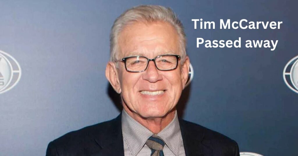 Tim McCarver passed away