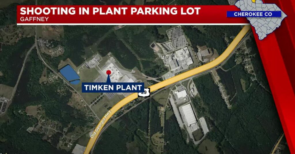 2 persons were shot at the Timken Plant in In Gaffney South Carolina.