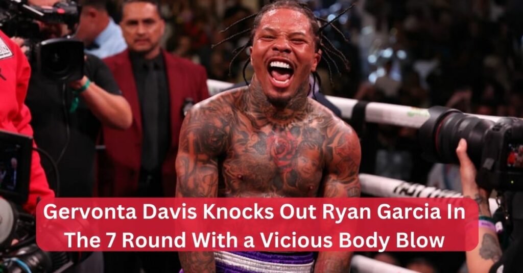 Gervonta Davis Knocks Out Ryan Garcia In The 7 Round