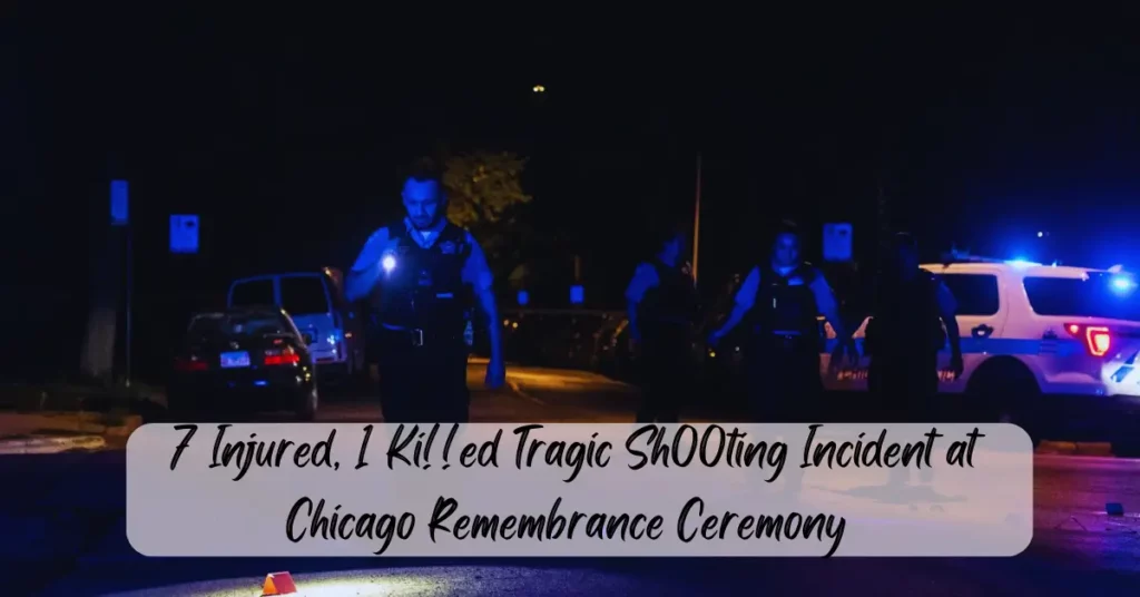 7 Injured, 1 Killed Tragic Sh00ting Incident at Chicago Remembrance Ceremony