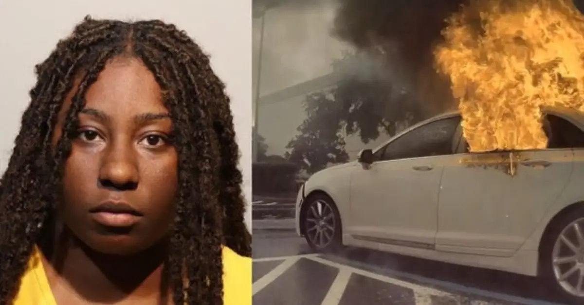 Florida Mom Leaves Kids in Car Fire Erupts During Shoplifting