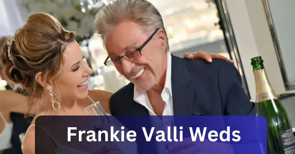Frankie Valli Weds! Frontman Four Seasons Weds Jackie Jacobs in Las Vegas