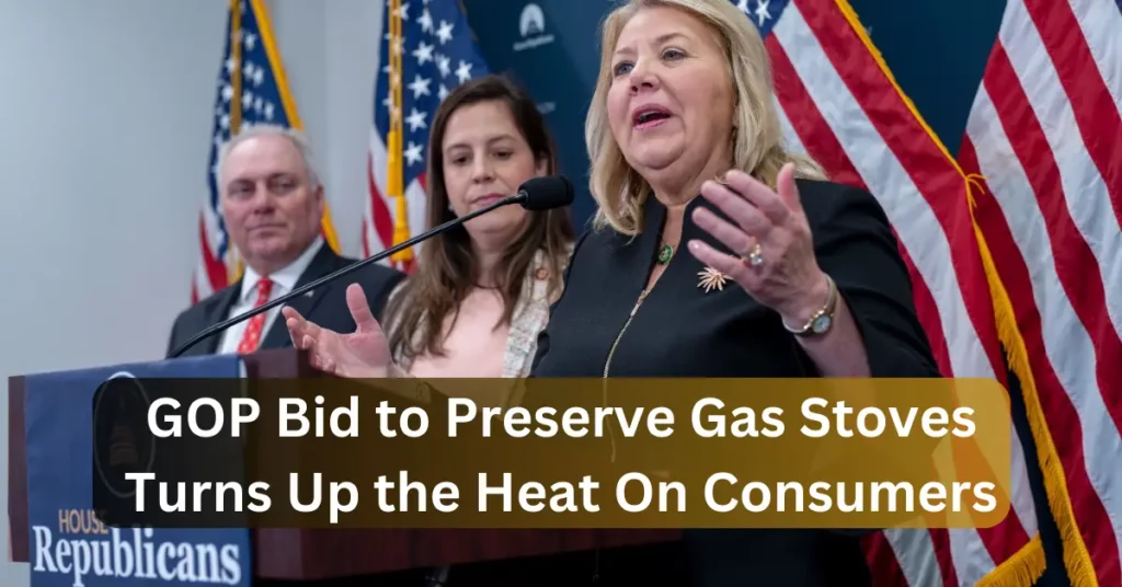 GOP Bid to Preserve Gas Stoves Turns Up the Heat On Consumers