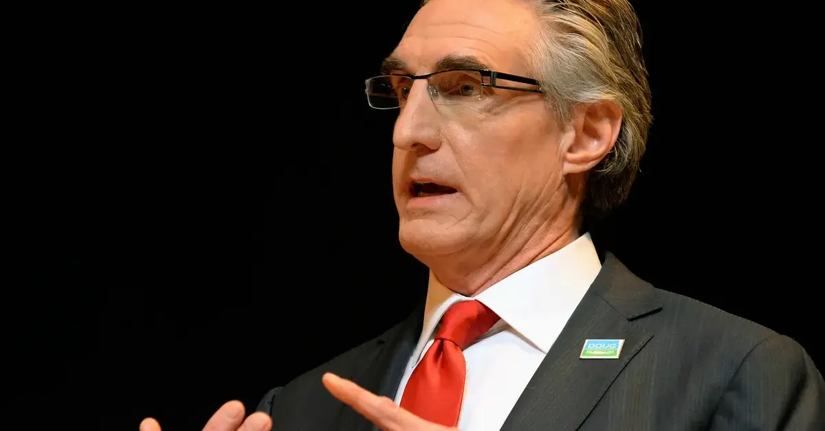 North Dakota Governor Doug Burgum Takes a Leap With Unlikely Presidential Campaign